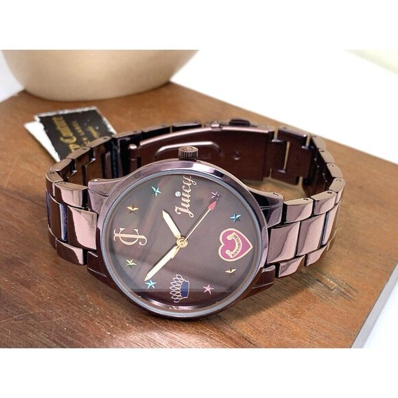 Juicy By Juicy Couture Women\'s Watch JC/1017 Quartz Brown Stainless Steel 36mm main image 5